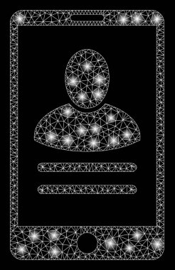 Flare Mesh karkas parlama Spotlar ile Mobil Kullanıcı Özellikleri