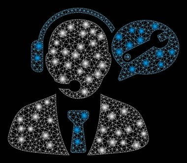 Flare Spotlar ile flare Mesh 2D Service Manager mesajı