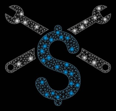 Parlama spotları ile parlayan Mesh 2D servis fiyatı