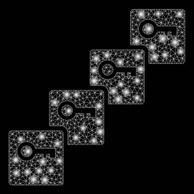 Flare Spotlar ile flare Mesh 2D anahtar Blockchain