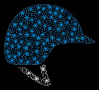 Flare Mesh karkas motosiklet kask flare Spotlar ile