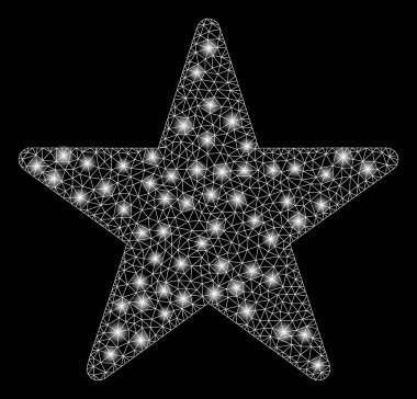 Flare Spotlar ile flare Mesh 2D yıldız