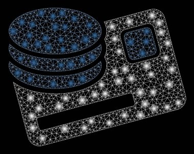 Flare Spotlar ile flare Mesh karkas para