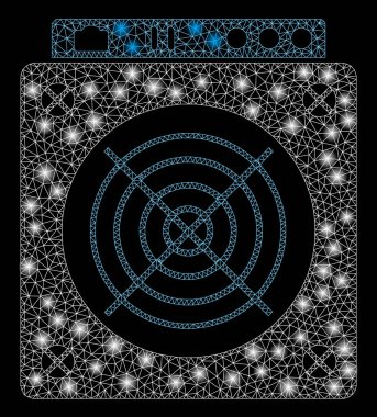 Flare kafes 2D madencilik asik donanım flare Spotlar ile