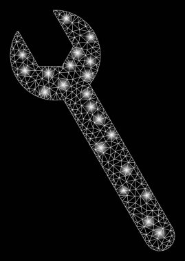 Flare Spotlar ile flare Mesh karkas anahtarı