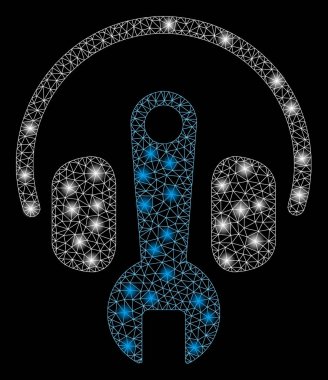 Flare Mesh karkas kulaklık Tuning anahtar flare Spotlar ile