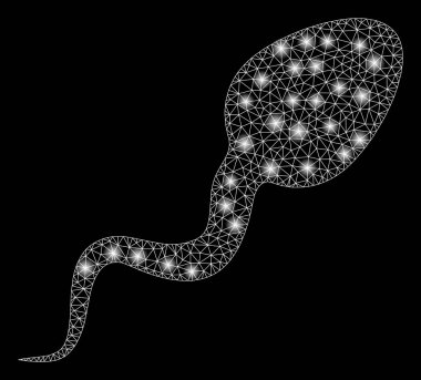 Flare Spotlar ile flare Mesh karkas sperm