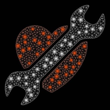 Flare Mesh 2d Kalp Cerrahisi Flare Spotlar ile