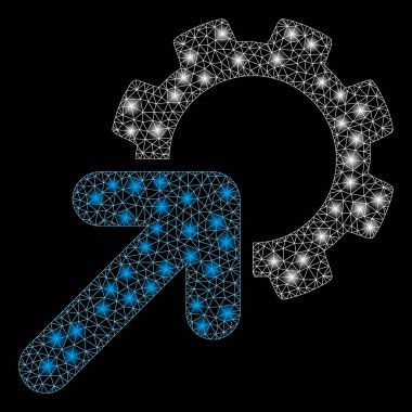 Flare Mesh Karkas Entegrasyon Dişli sif noktaları ile