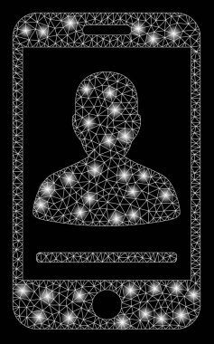 Flare Mesh Network Mobil Kişi İletişim Flare Noktalar ile