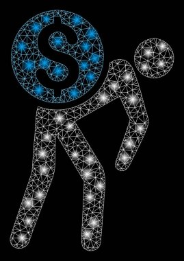 Flare Spotlar ile Flare Mesh Ağ Para Kurye