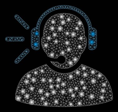 Parlama Noktaları ile Flare Mesh 2d Operatör Mesajı