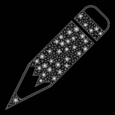 Flaş Spotlu Parlayan Örgü 2d Kalem