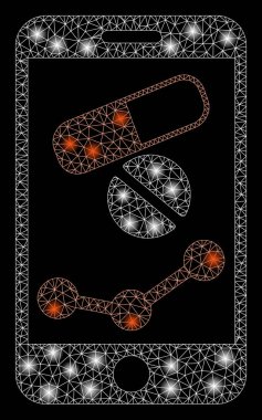 Flash Spotlar ile Flare Örgü Tel Çerçeve Eczane Online Raporu