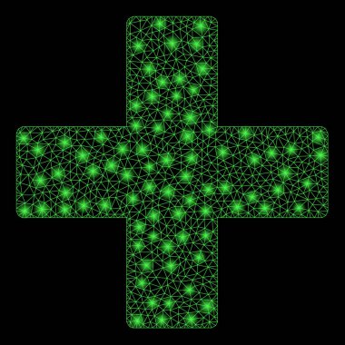 Flare Spotlu Fişek Kafes Tel Çerçeve Plus