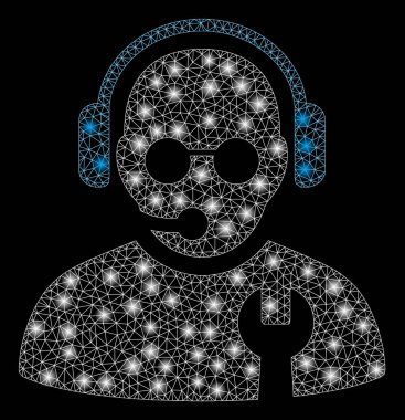 Flare Spotlu Fişek Kafes Tel Çerçeve Servis Operatörü