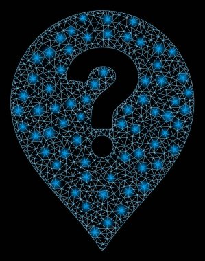 Flare Mesh 2d Bilinmeyen Pozisyon parlama noktalar ile