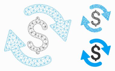 Para Dengesi Vektör Örgü Karkas Modeli ve Üçgen Mozaik Simgesini Yenile