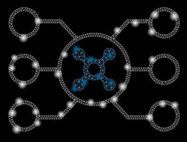 Flare Spotlu Fişek Kafes Tel Çerçeve Rulet Devresi