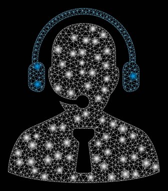 Flare Spotlu Flare Mesh Ağ Alım Operatörü