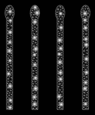 Parlama Noktaları ile Parlayan Örgü Ağ Eşleşmeleri