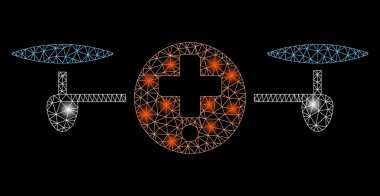 Flare Mesh 2d Quadcopter Eczane Flare Noktalar ile