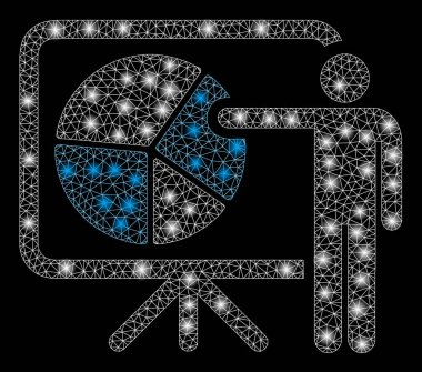 Flare Mesh 2d Kamu Raporu Parlama Spotlar ile