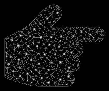 Flare Spotlu İşaretçi Tel Çerçeve İşaretparmağı