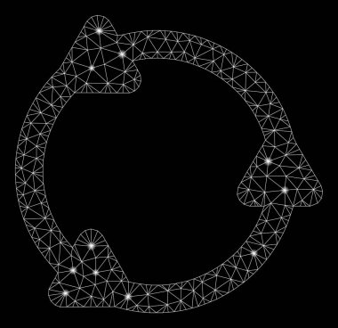 Parlayan Kafes 2D Flaş Spotları ile Döndürün