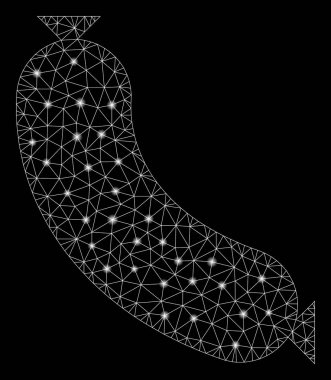 Flare Spotlu Flare Mesh Ağ Sosisi