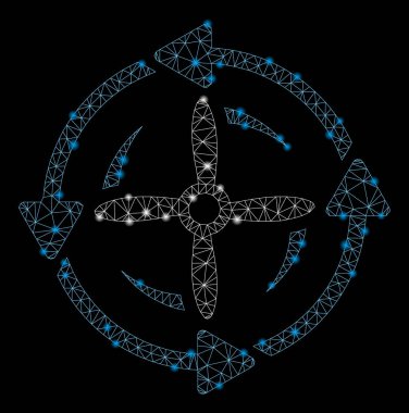 Flare Mesh 2d Vida Rotasyonu