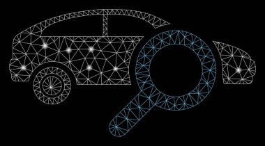 Flare Spotlu Fişek Kafes Tel Çerçeve Arama Aracı