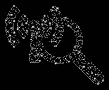 Flare Mesh 2d Arama Wi-Fi Ağı Parlama Noktalar ile