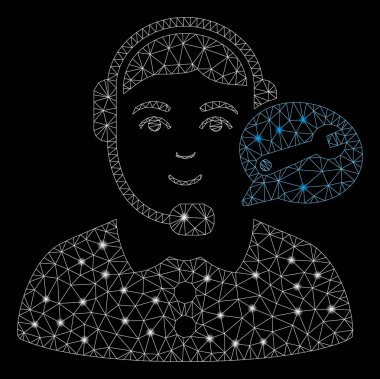 Flare Örgü Tel Çerçeve Servis Merkezi Kadın Flare Noktalar ile