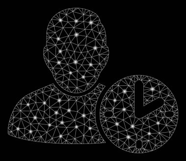 Flare Mesh 2d Kullanıcı Zamanı Parlama Spotları ile