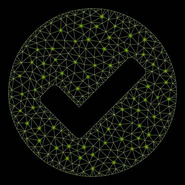 Flare Örgü Tel Çerçeve Fişek Spotları ile Geçerli