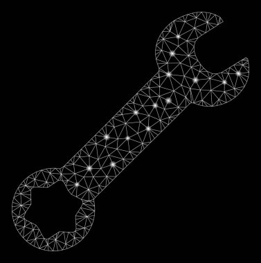 Flare Spotlar ile flare Mesh karkas anahtarı