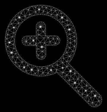 Flare Mesh Karkas Flare Spotlar ile Yakınlaştırma