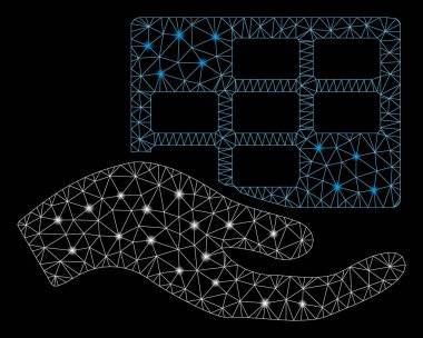 Işık Noktalar ile Flare Örgü Karkas Servis Programı