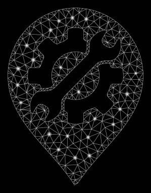 Flare Spotlu Fişek Kafes Tel Çerçeve Servis Aracı Kalemi