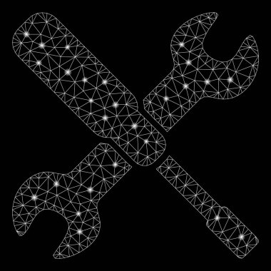 Parlama Spotları ile Flare Örgü Tel Çerçeve Ayarları Seçenekleri