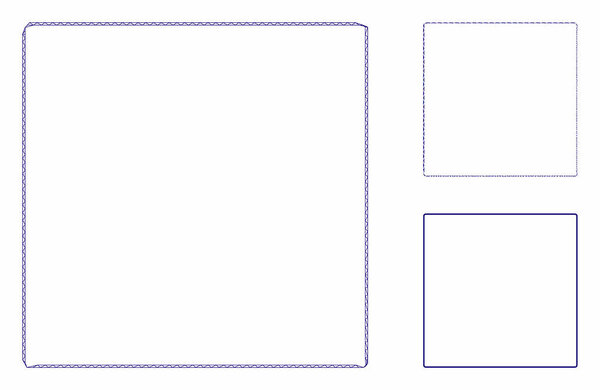Розовая площадь, модель туши и треугольная икона
