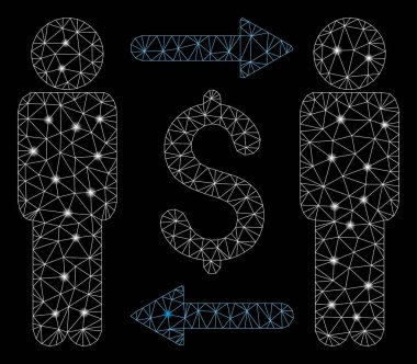 Flare kafes tel çerçeve para değiştirici flare Spotlar ile