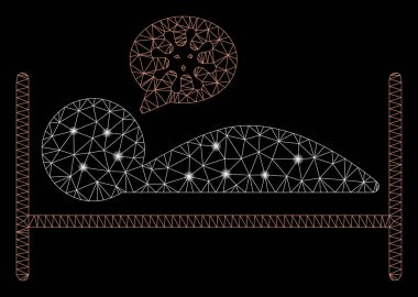 Işık Lekeleri ile Flare Örgü Karkas Hasta Yatağı