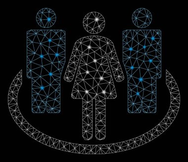 Flash Spotlar ile Parlayan Örgü Karkas Derneği