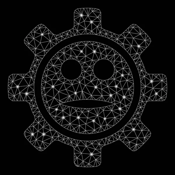 Flare Mesh 2d Seçenekleri Dişli Nötr Smiley Flare Noktalar ile