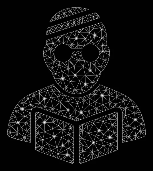 Flash Spotlu Parlak Örgü Ağ Hasta Öğrenci