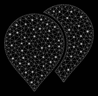 Parlama Noktaları ile Flare Mesh Ağ Haritası İşaretçileri