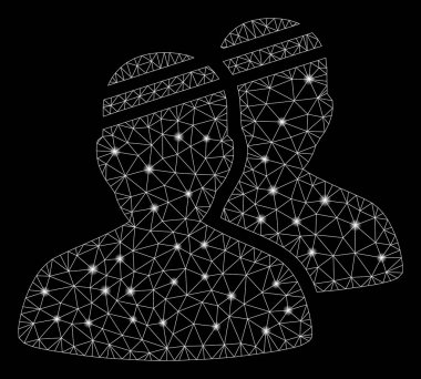 Işık Lekeleri ile Parlayan Örgü Ağ Hastalar