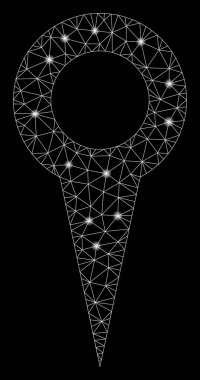 Flare Spotlu Fişek Kafes Tel Çerçeve Harita İşaretleyici